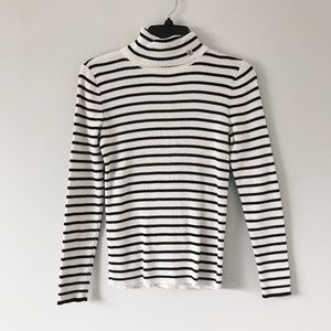 Ralph Lauren Striped Long Sleeve Turtleneck